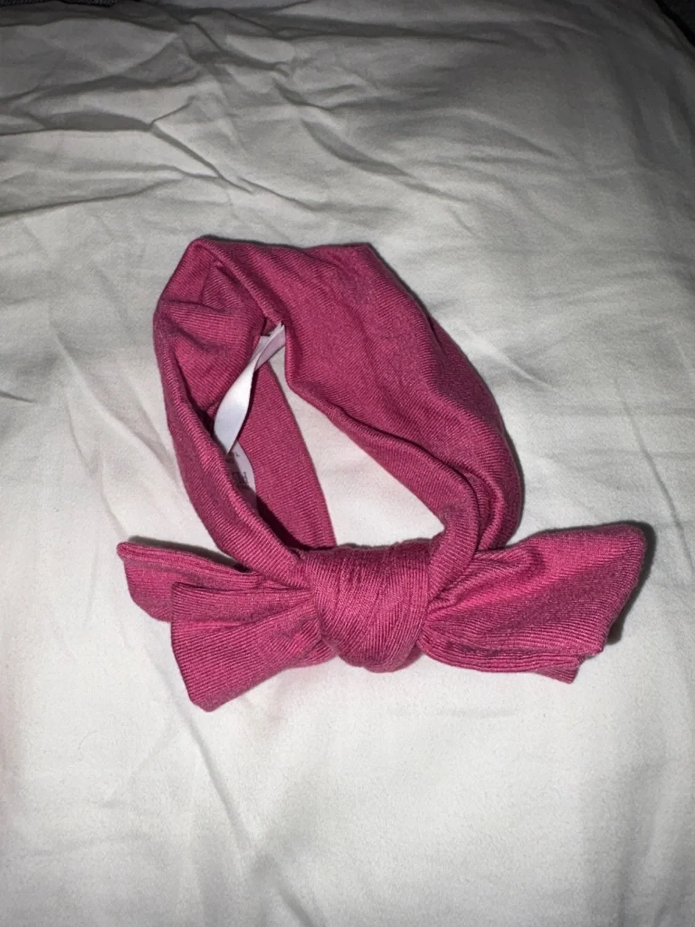 Toddler Stretch Knot Headband Set - White, Light Pink & Magenta